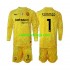 Camisola Inter de Milão Yann Sommer 1 Guarda-redes Criança Equipamento Segundo 2024-2025 Manga Comprida